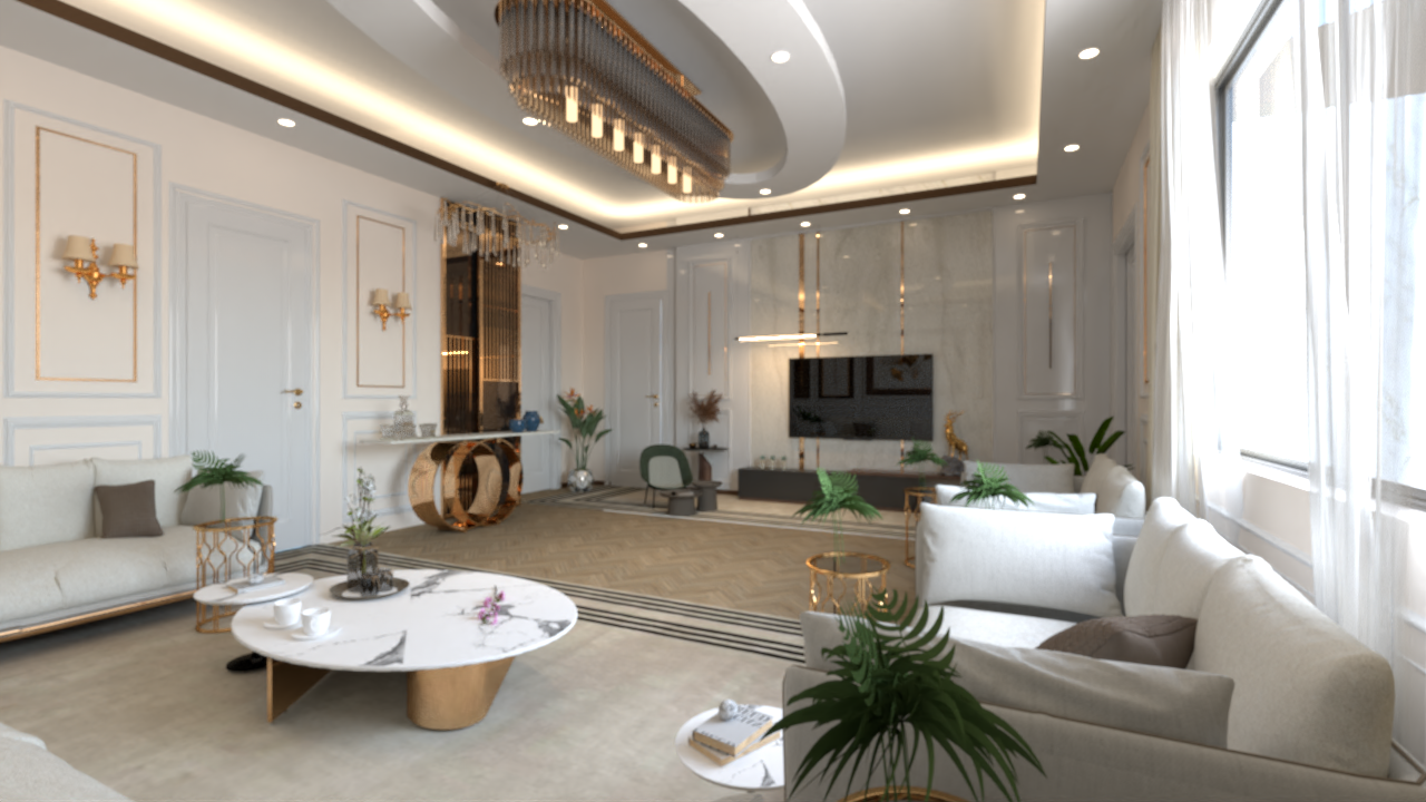 新古典主义客厅-8