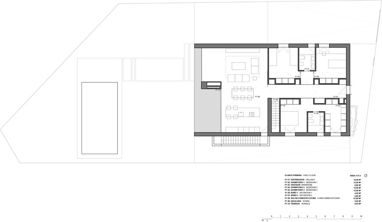 巴伦西亚丘陵景观中的白色棱镜住宅-16