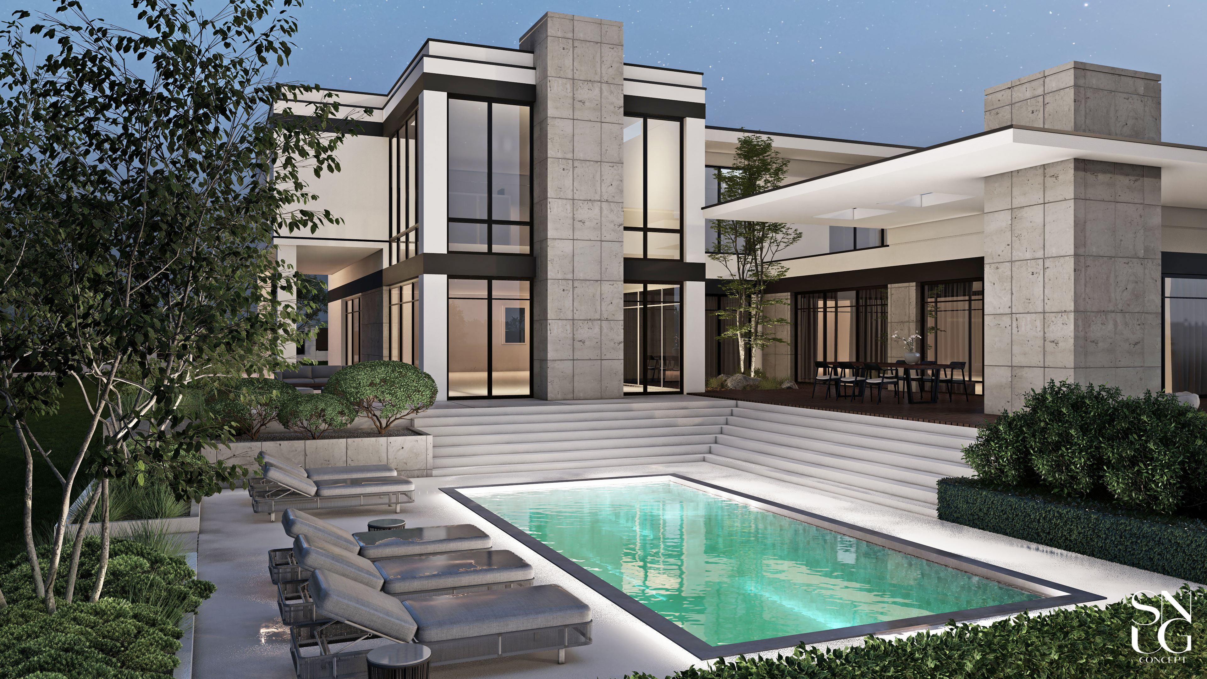 马伊达内克外部设计

注：E·terior可能是Exterior的拼写错误马伊达内克是波兰的一个地名，有著名的马伊达内克集中营 丨Snug Concept-7