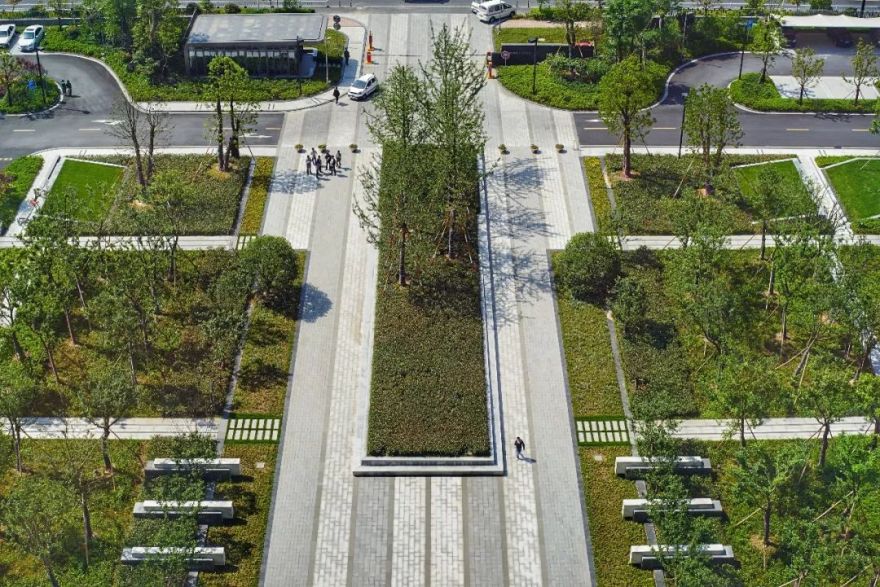 杭州 H3C 总部景观设计 | 生态至简大道、创意人性空间-121