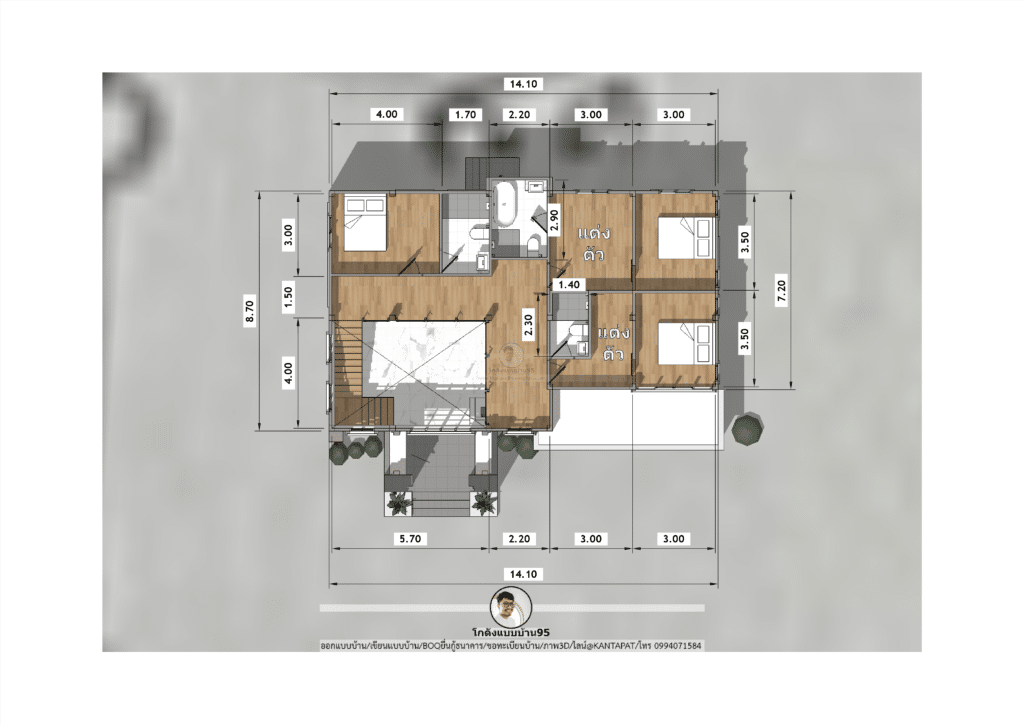 2层模型房屋P  1603设计-34