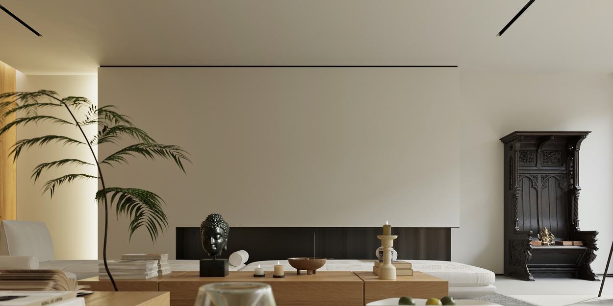 忆江南·中式别墅丨ZHBB 效果表现-20