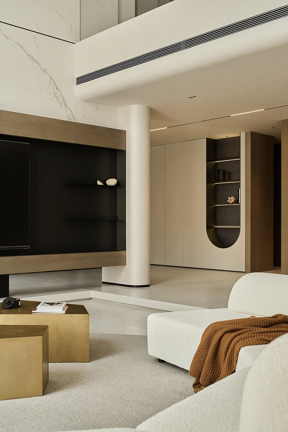 私宅设计|纯粹的简约丨中国山东丨单行线 朴言-15