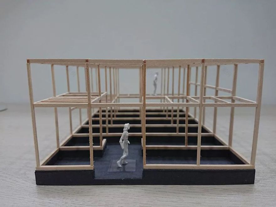 日式松散柱网划分空间,多样居住体验【K 住宅】-41