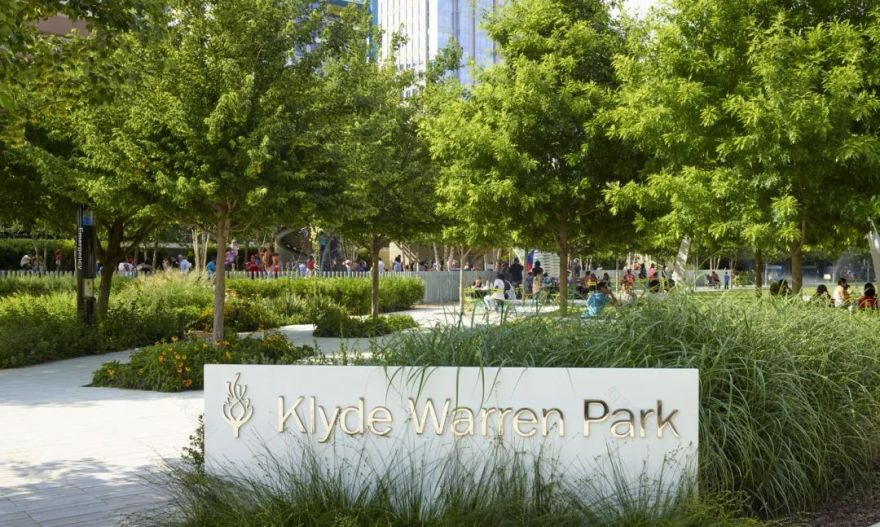 美国 Klyde Warren 公园丨美国达拉斯-11