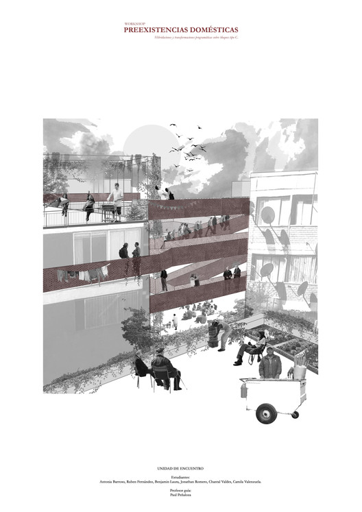 Pre E·istencias Domésticas工作坊项目丨智利圣地亚哥丨智利圣托马斯技术大学建筑学院21个团队-26