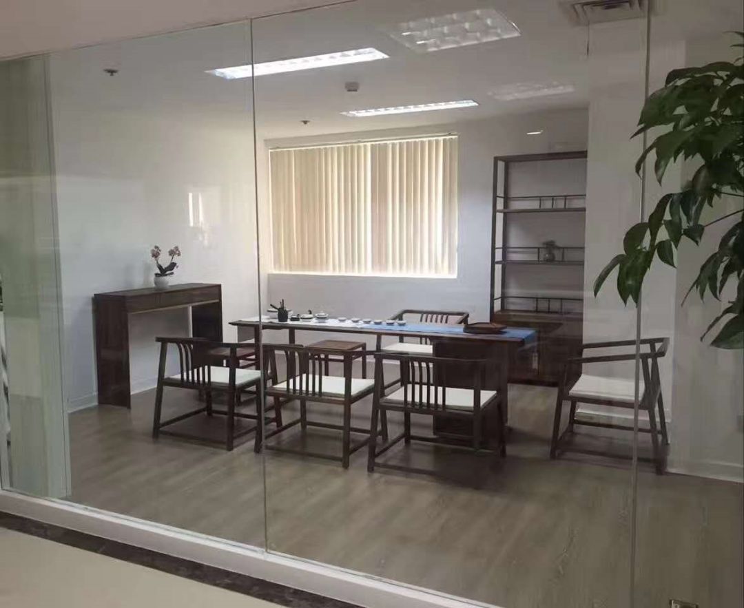 现代办公室中的古韵茶香-8