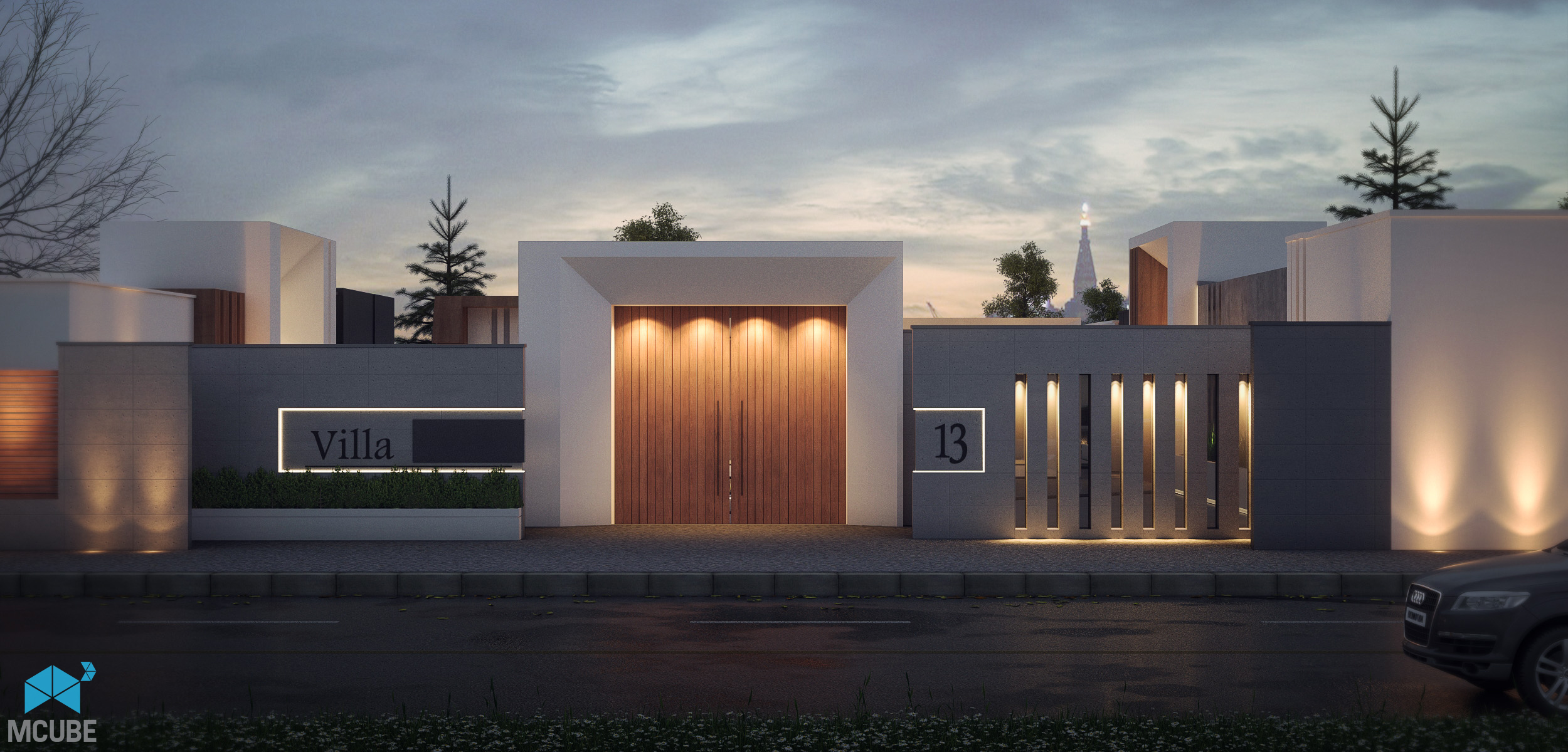 超现代别墅丨MCUBE Studios-10