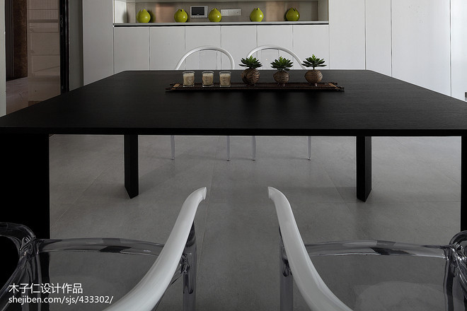 熙和园 极简空间样板间-12