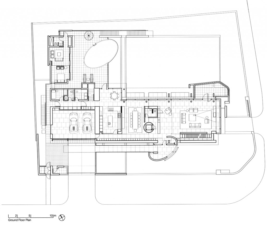 Tan House Richard Meier-4