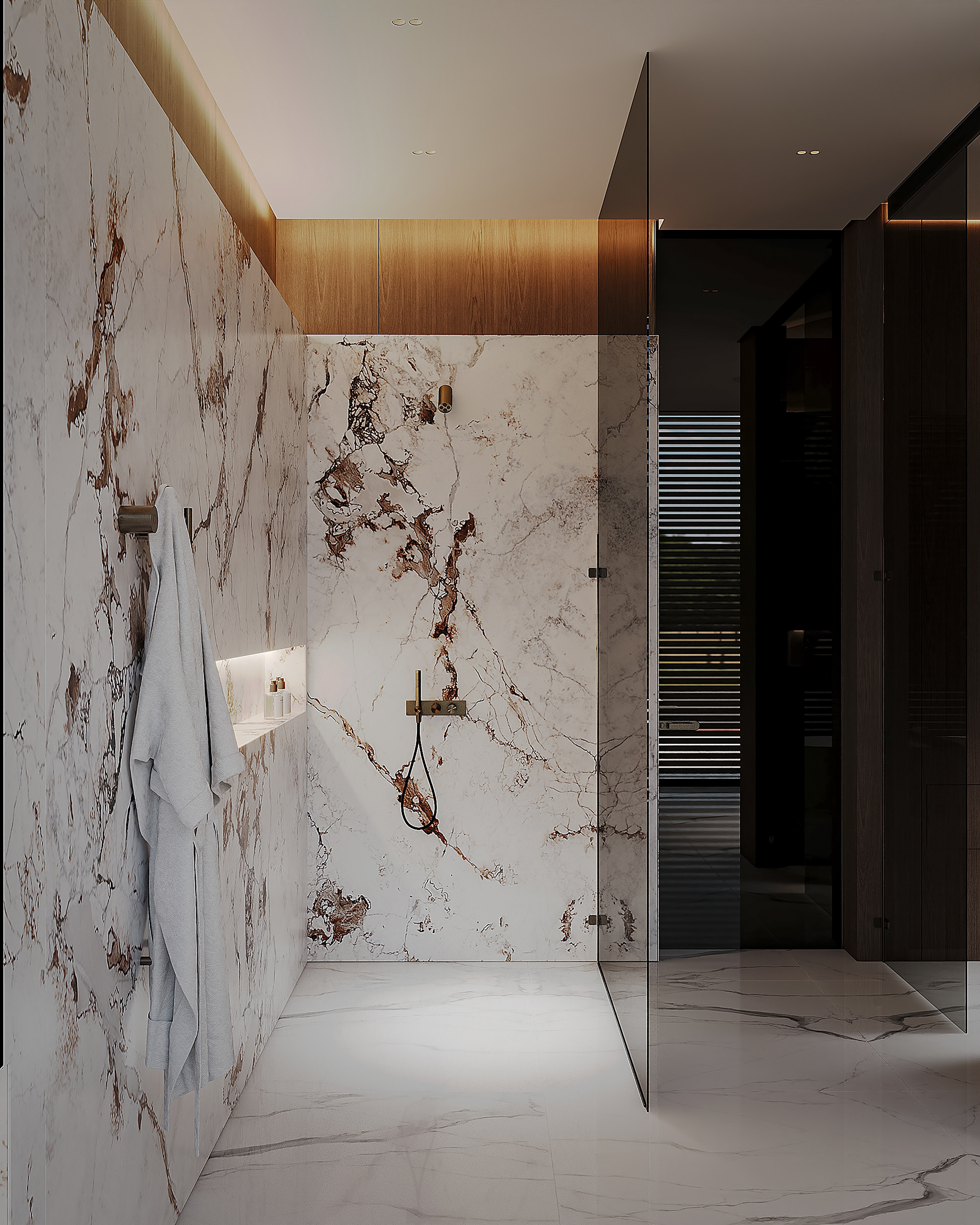 朱美拉现代奢华浴室丨United Arab EmiratesDubai-7