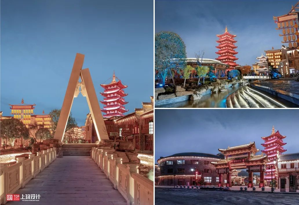 庐山西海柘林老镇美食文创园丨中国九江丨上筑国际照明设计（深圳）有限公司-34