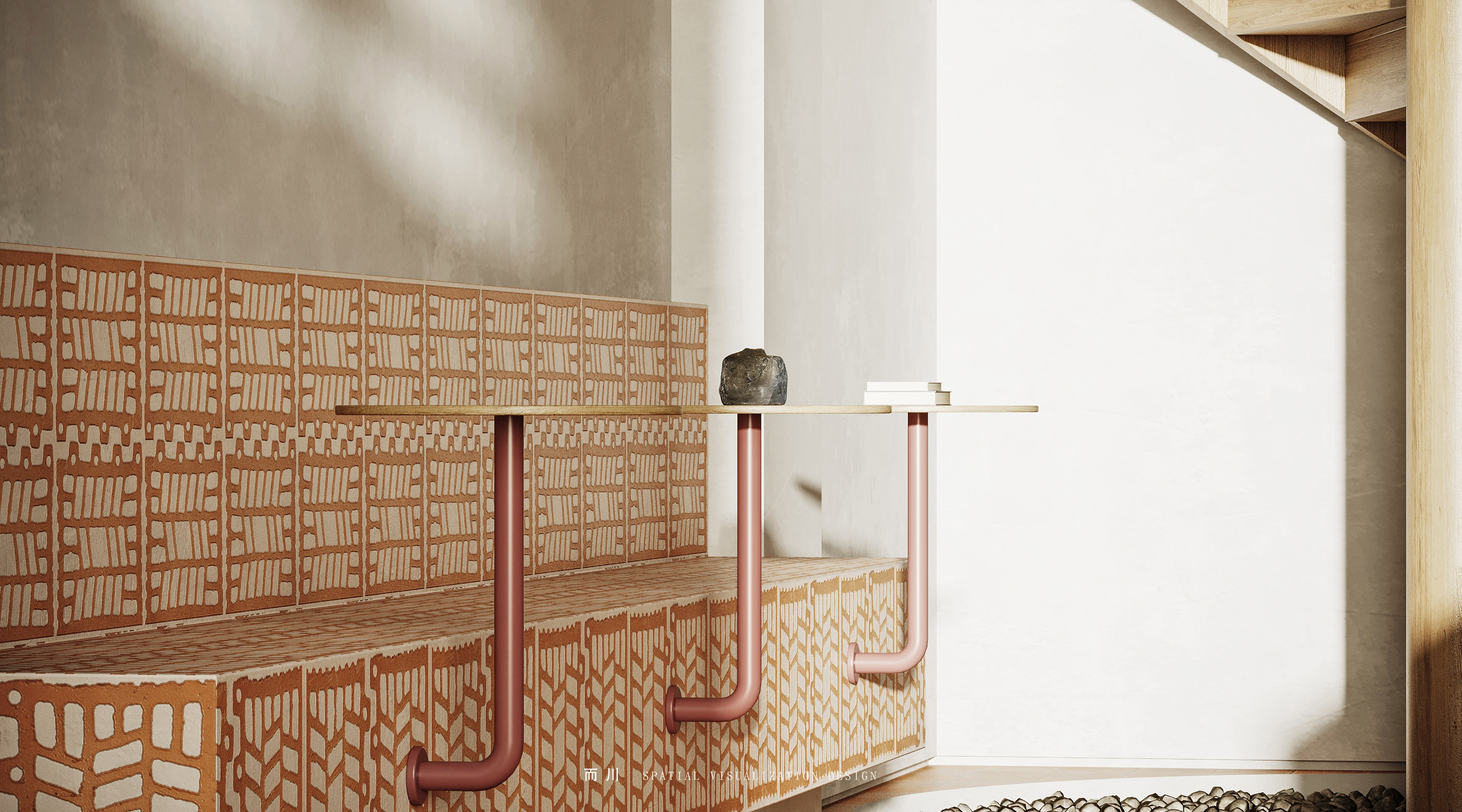 自然之美,侘寂民宿设计丨而川空间可视化工作室-26