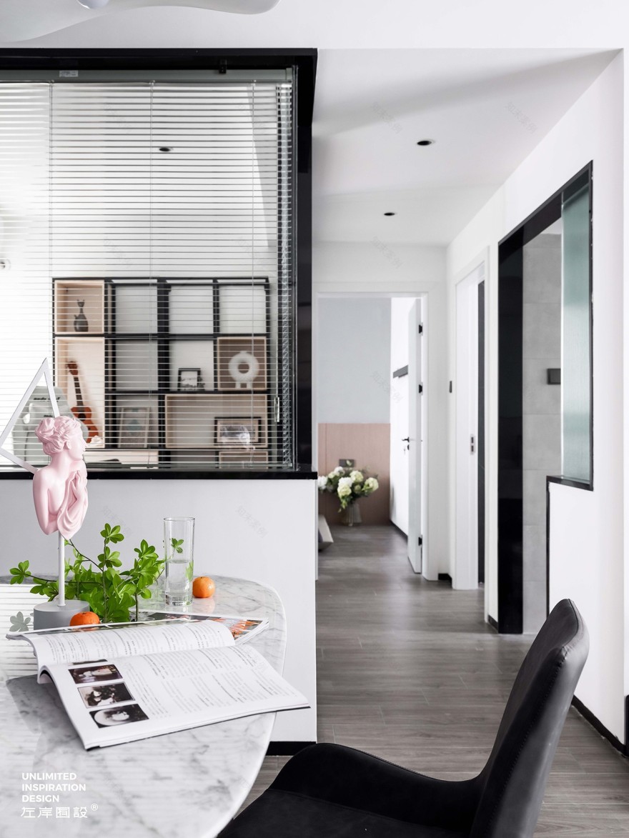 黑与白的极简诗意丨中国长沙丨左岸囿設-11