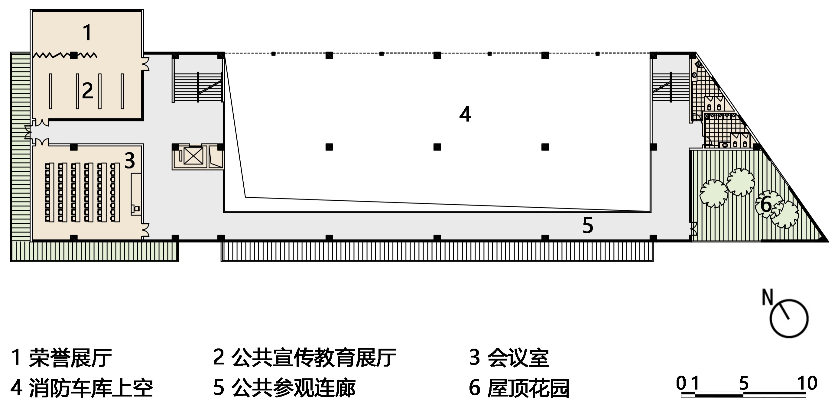 深圳龙东消防站 / 深大建筑设计院“钟中+钟波涛”工作室-21
