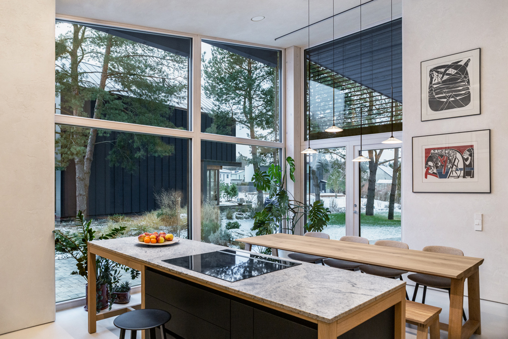 立陶宛传统材料建造房屋室内设计丨Ramunė和Gytis Gasperaičiai-9