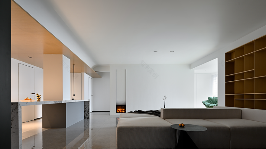 北城梁筑•极简空间的情绪丨北城梁筑设计-14