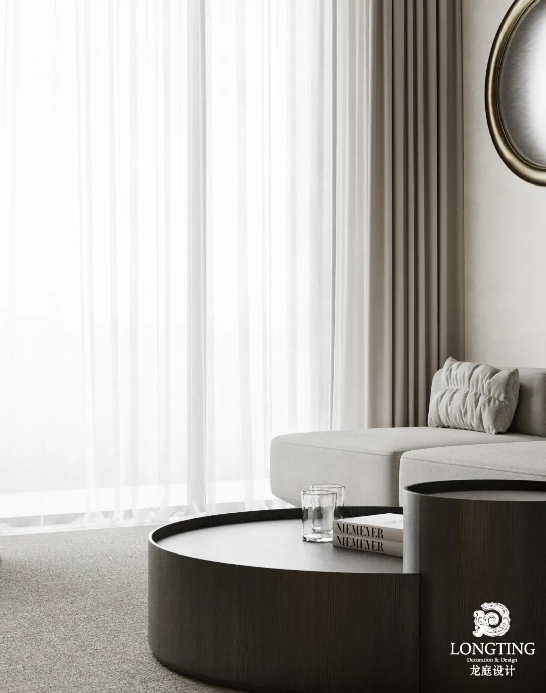 西山宸院 350 方·灰色诗意的现代简约之家丨中国湖州丨设计传承价值-10