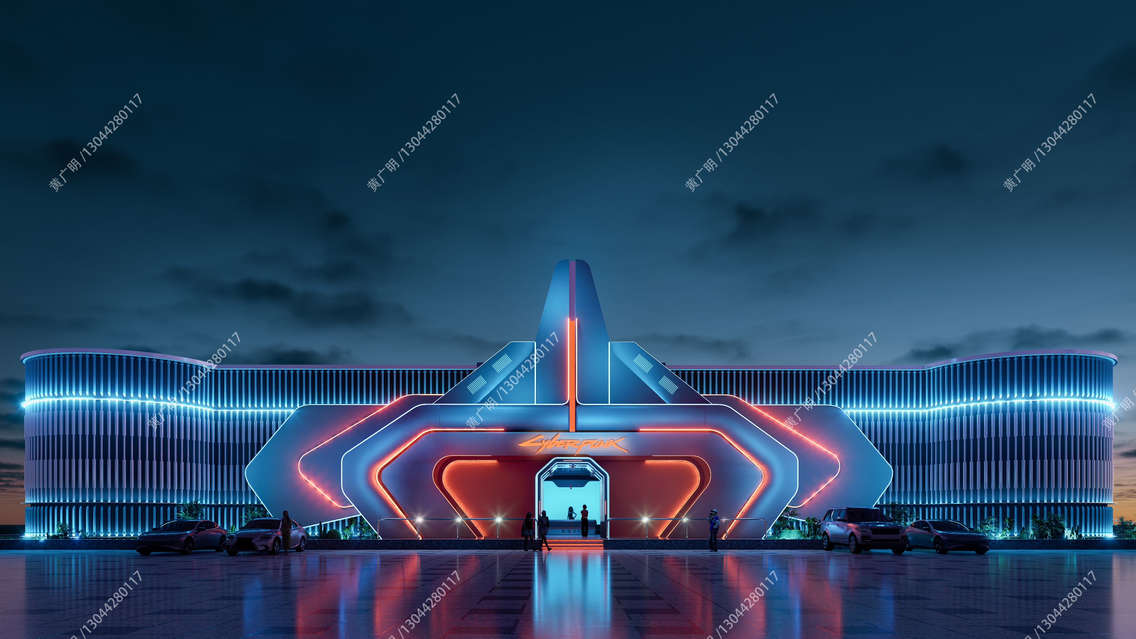 Byte Design赛博国际酒吧-0