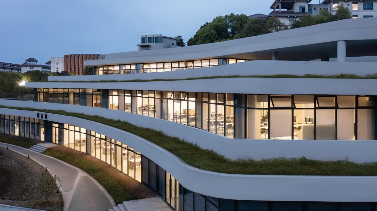 长沙市南雅中学图书馆丨中国长沙丨中机国际工程设计研究院有限责任公司罗劲工作室-45