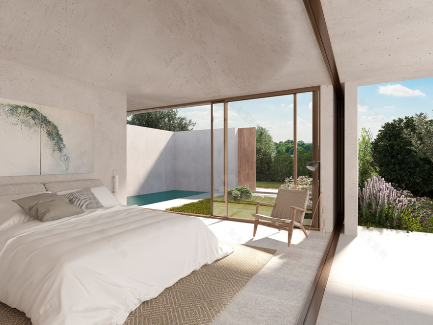 18 位建筑大师的伊维萨岛私人别墅设计,自然融入奢华-165