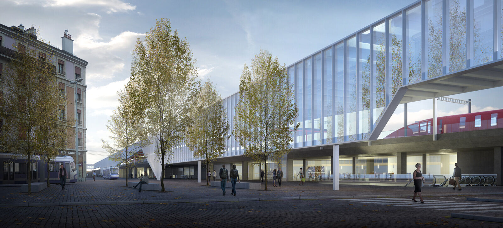 日内瓦 Cornavin 城市综合体丨瑞士日内瓦-17