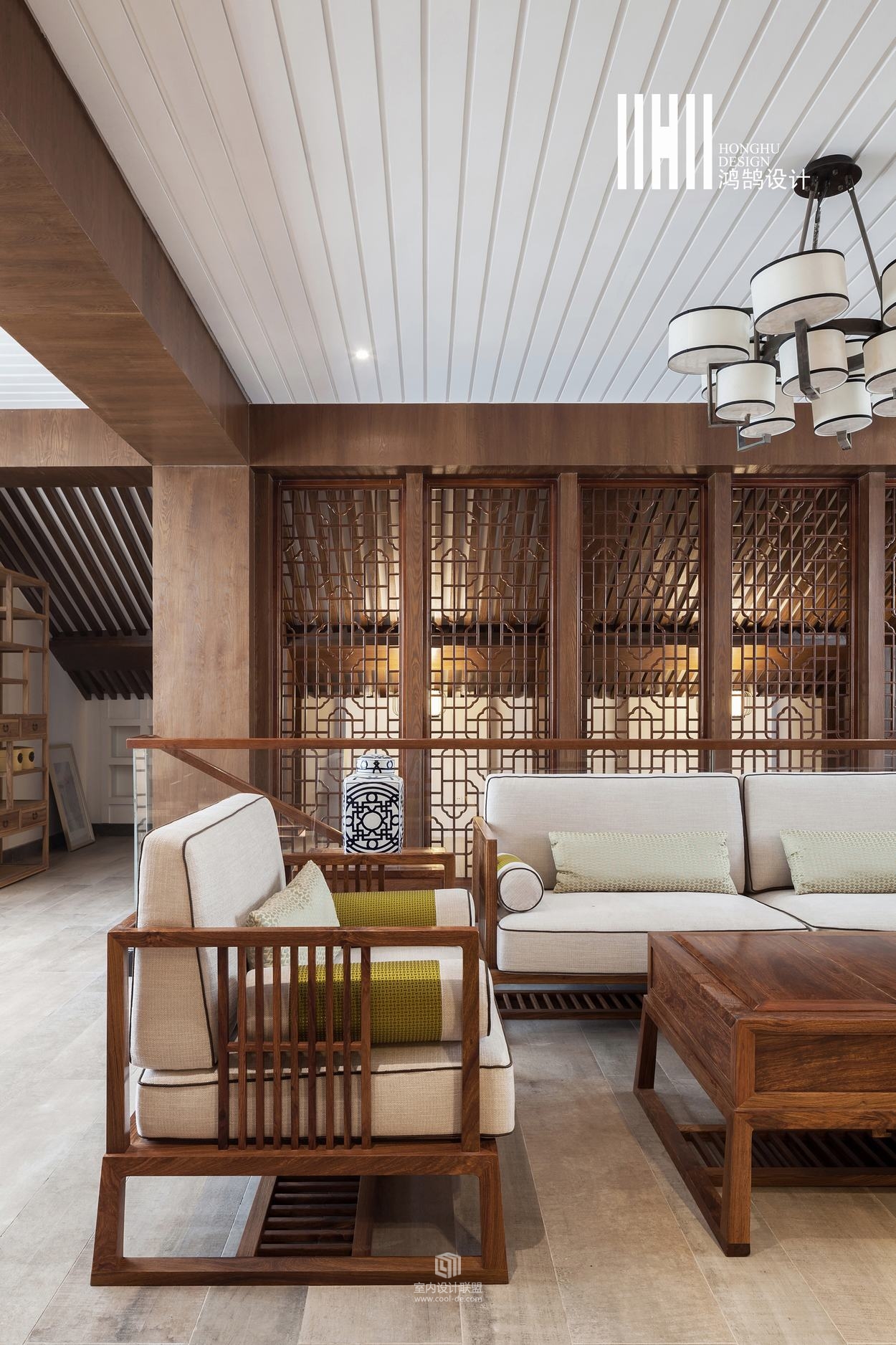 鸿鹄设计：◤吕城◢【丹阳】300㎡新中式-26