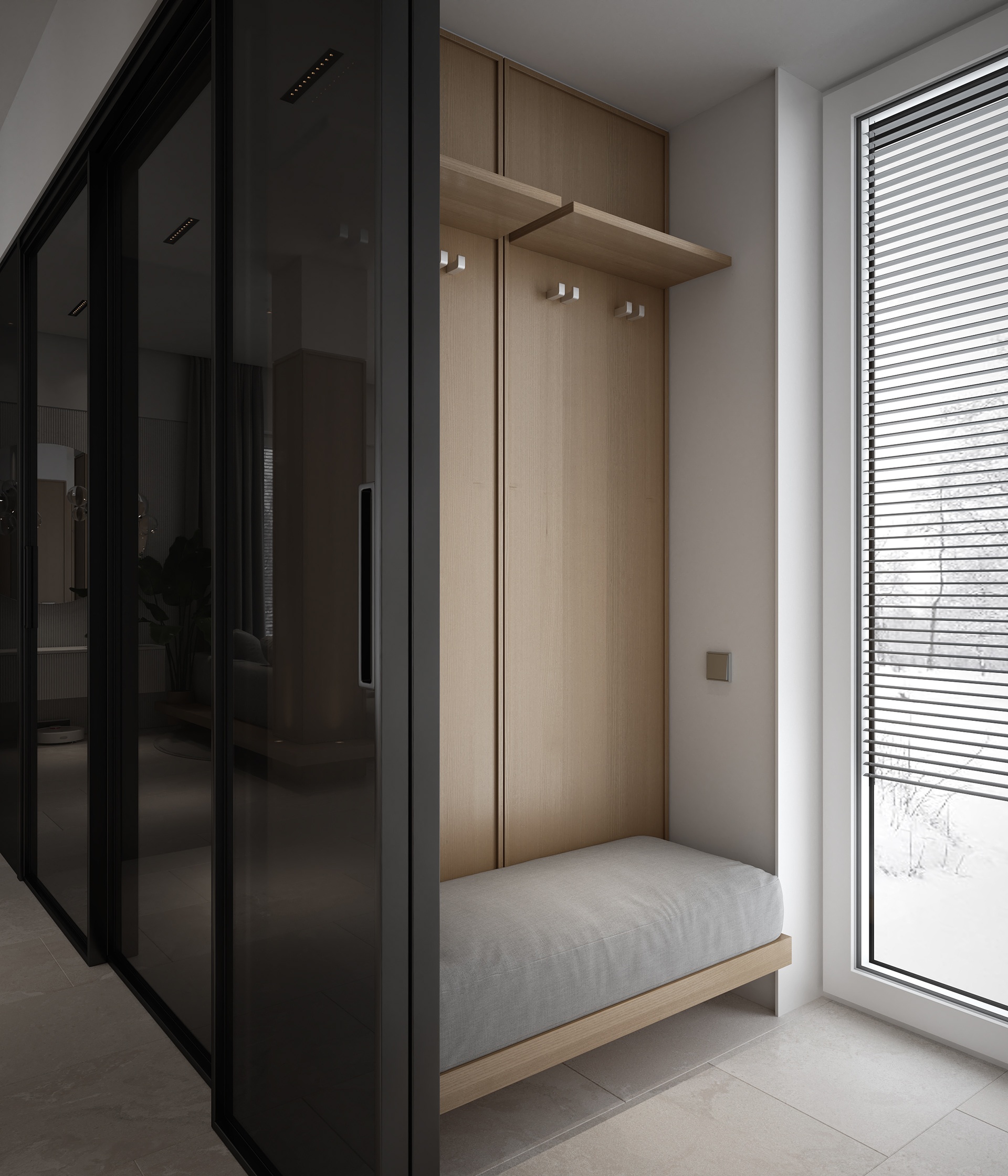 原木与灰调，勾勒的空间韵律美 | Archistudio作品-5