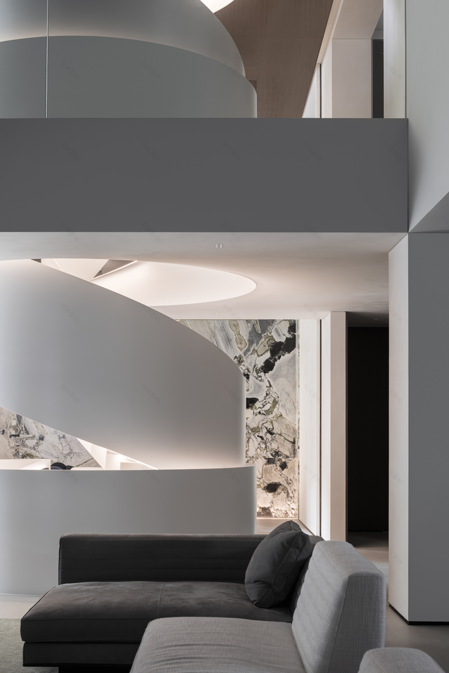 安生设计 吴振宝新作|1500㎡ 现代别墅,游园如心-31