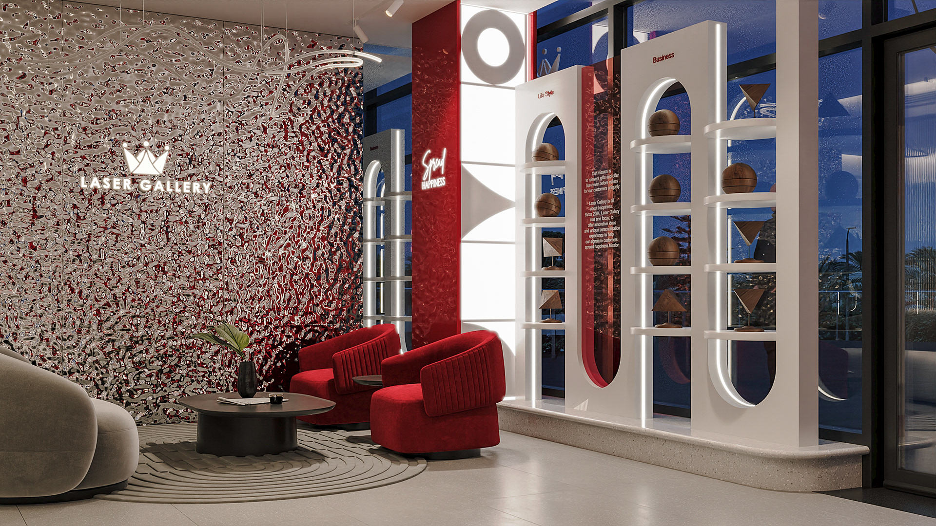 Red is Beautiful LG 总部丨埃及丨TOBA-48