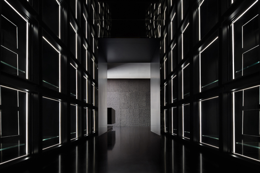 暗黑系餐厅,就是如此酷炫高级!——南京龍·铁板烧餐厅 | 壹舍方磊新作-17