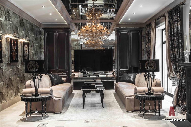 古典庄园带俱乐部区域的室内设计丨Путиловская Марина（玛丽娜·普季洛娃）-24