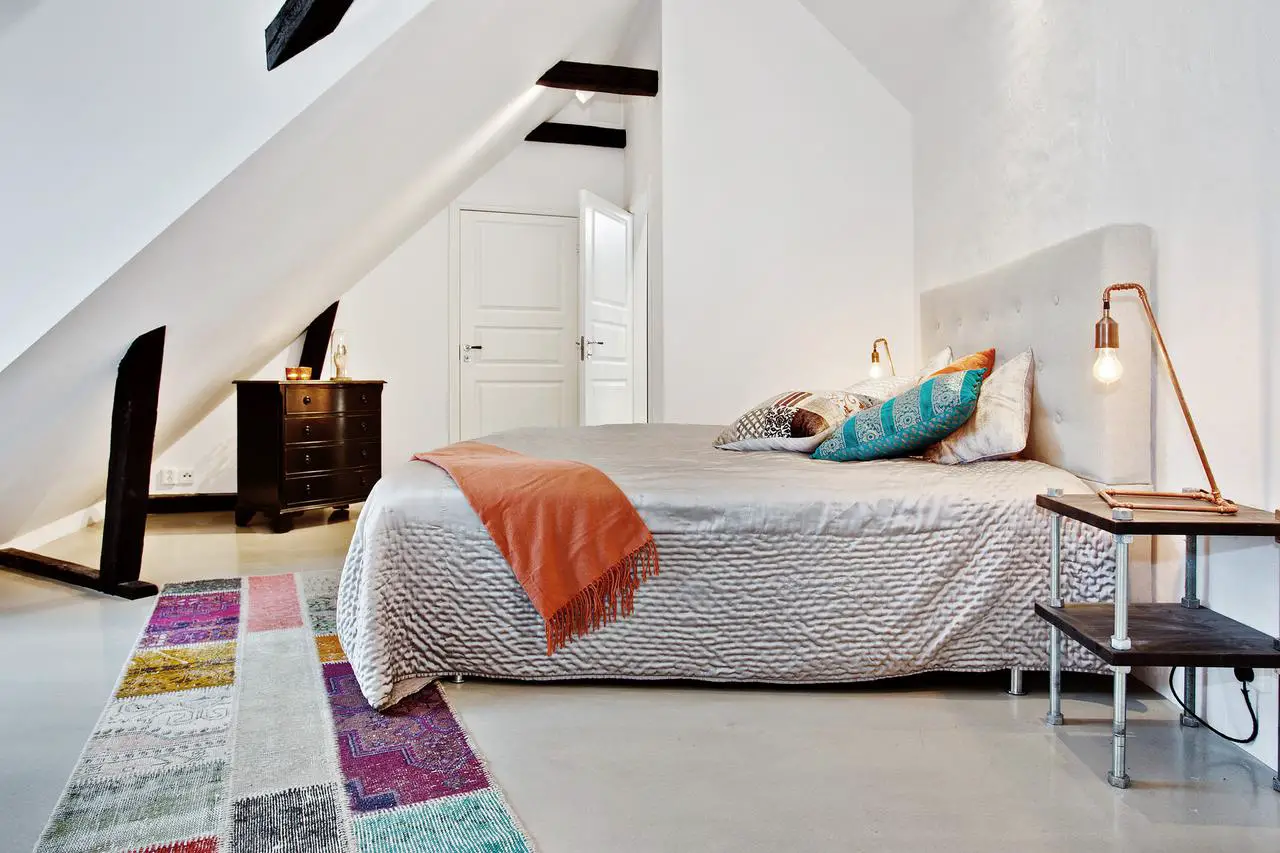 瑞典独特 Loft 设计，玻璃钢 mezzanine 打造惊艳阅读空间-14