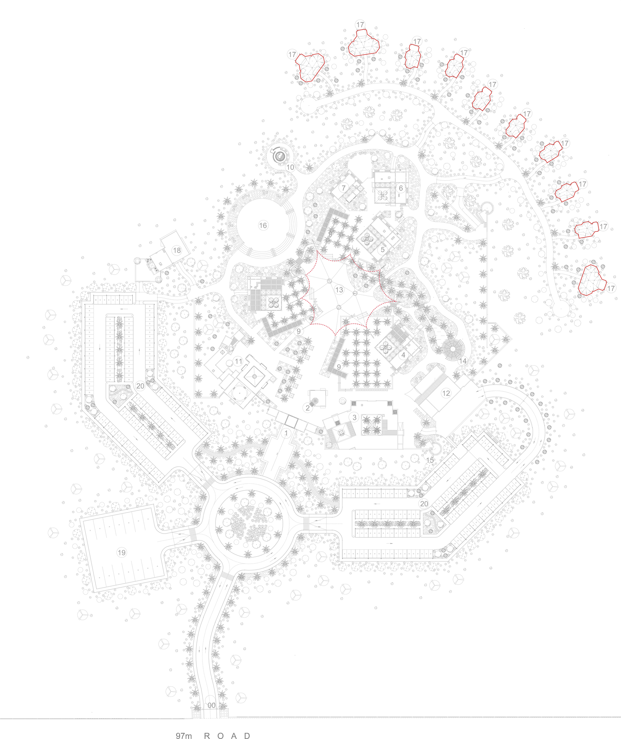 米斯克·阿尔·巴达耶尔度假胜地，沙漠营地丨阿联酋沙迦丨Wael AlMasri Planners & Architects-85