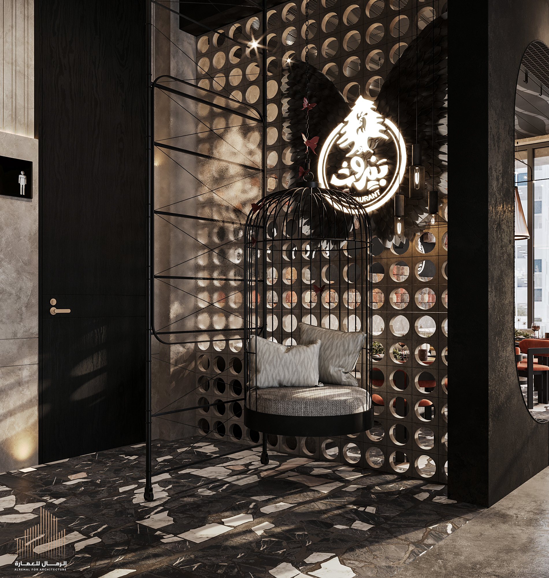 Faroj Bierut 餐厅丨Alaa Basem-33