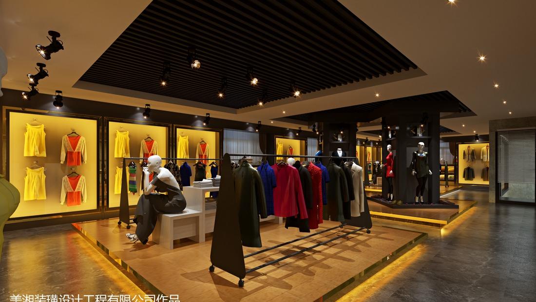 时尚服装厂房的室内设计魅力-24