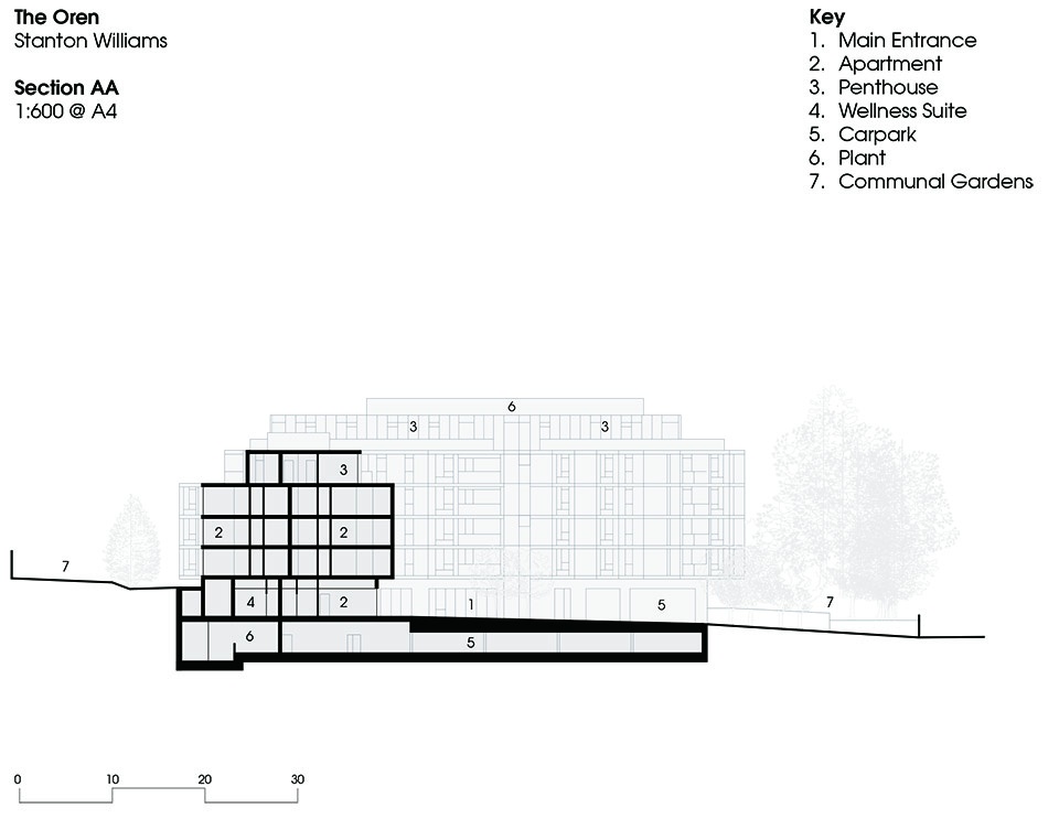 伦敦The Oren公寓丨英国伦敦丨Stanton Williams-76