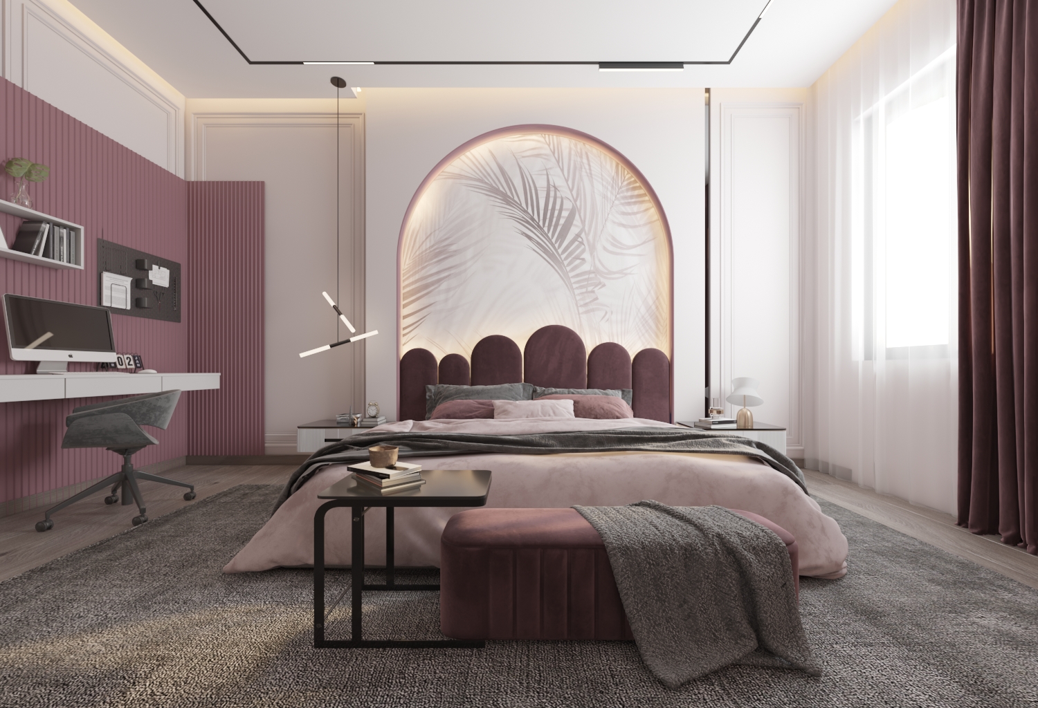 阿尔沙菲·莫特拉克·女孩卧室丨沙特阿拉伯丨MOHAMED AFIFI-6