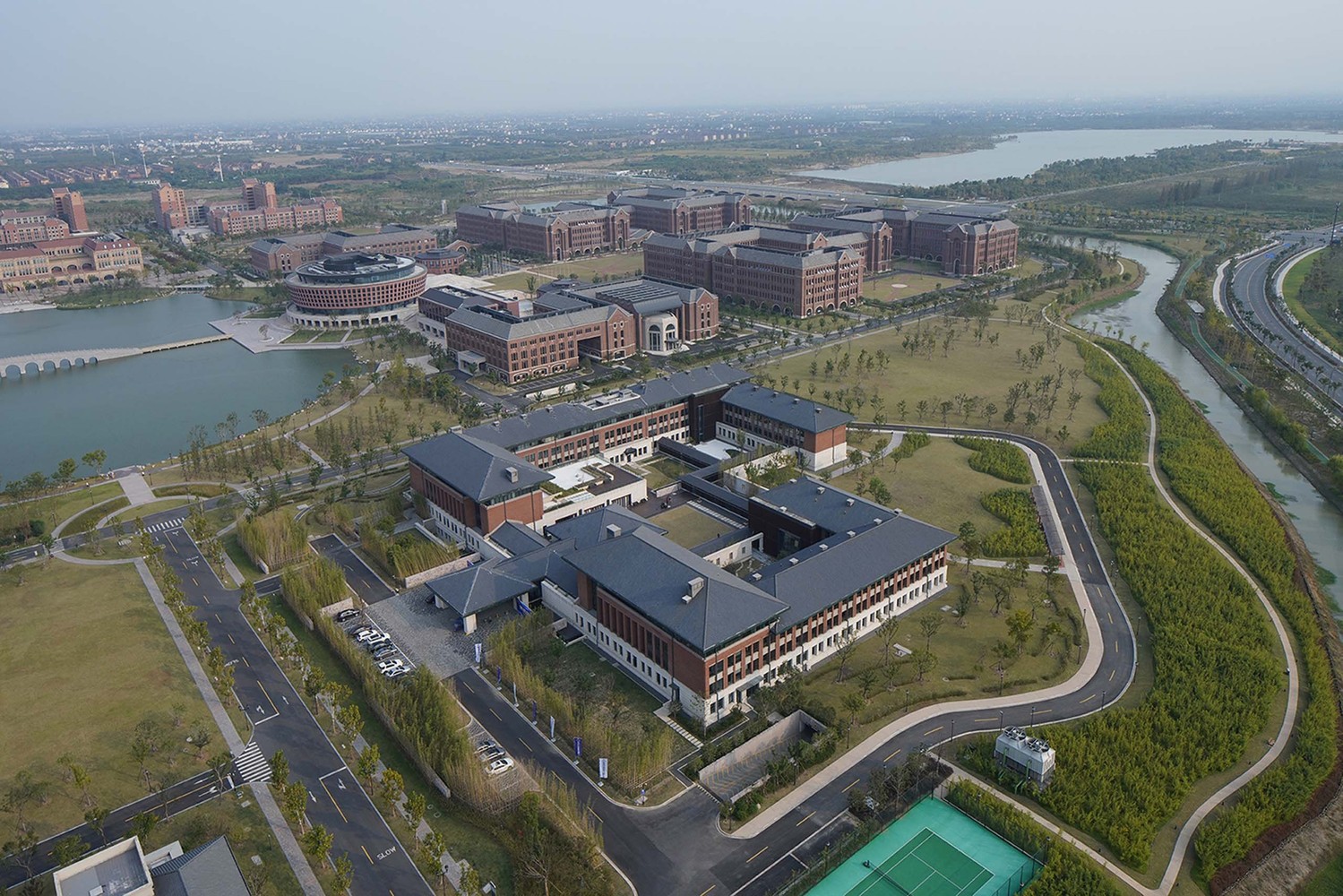 浙江大学的杭州国际校园 Western Academy of Haining International Campus of Zhejiang University-2