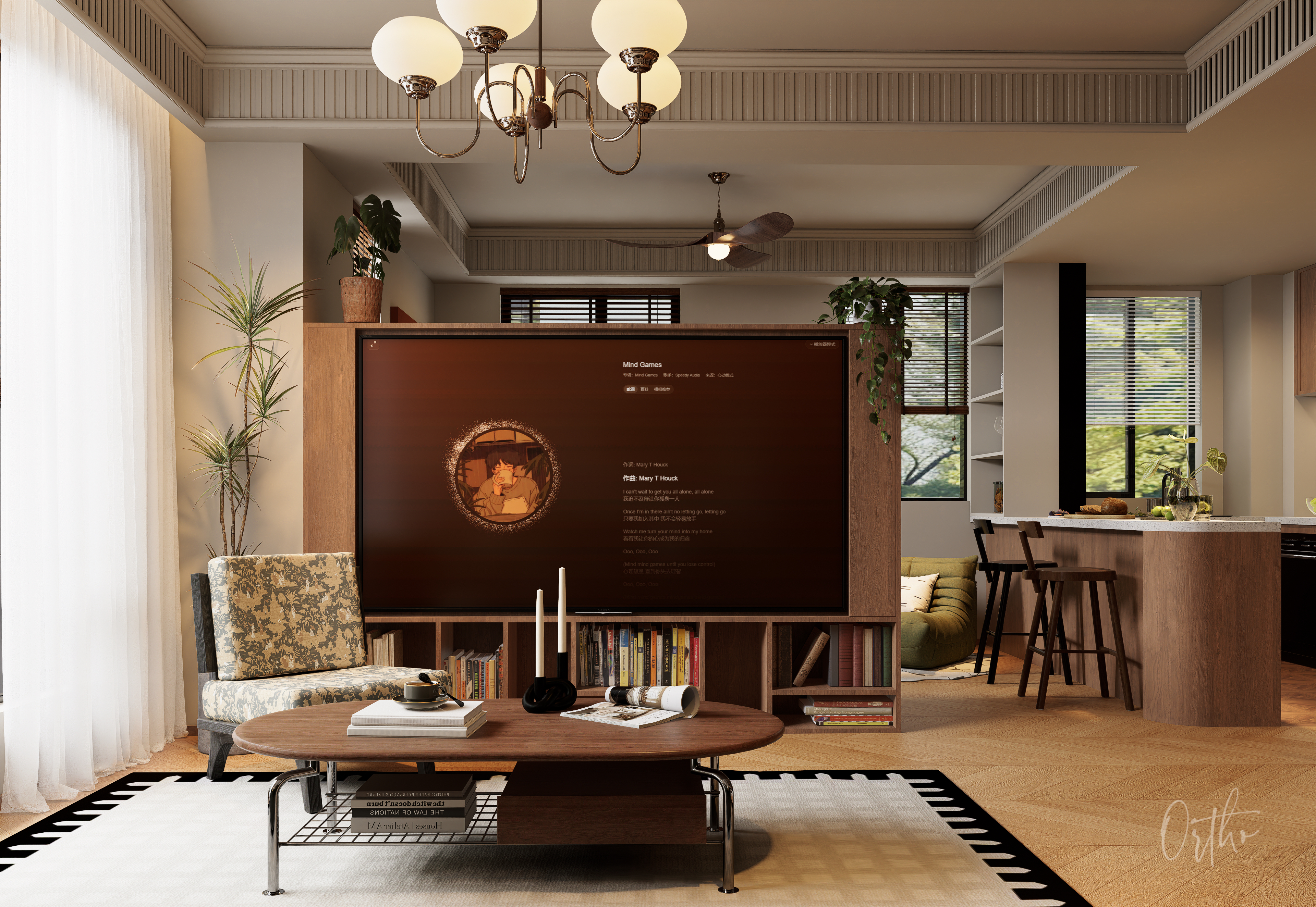 小众复古法式风住宅设计-2