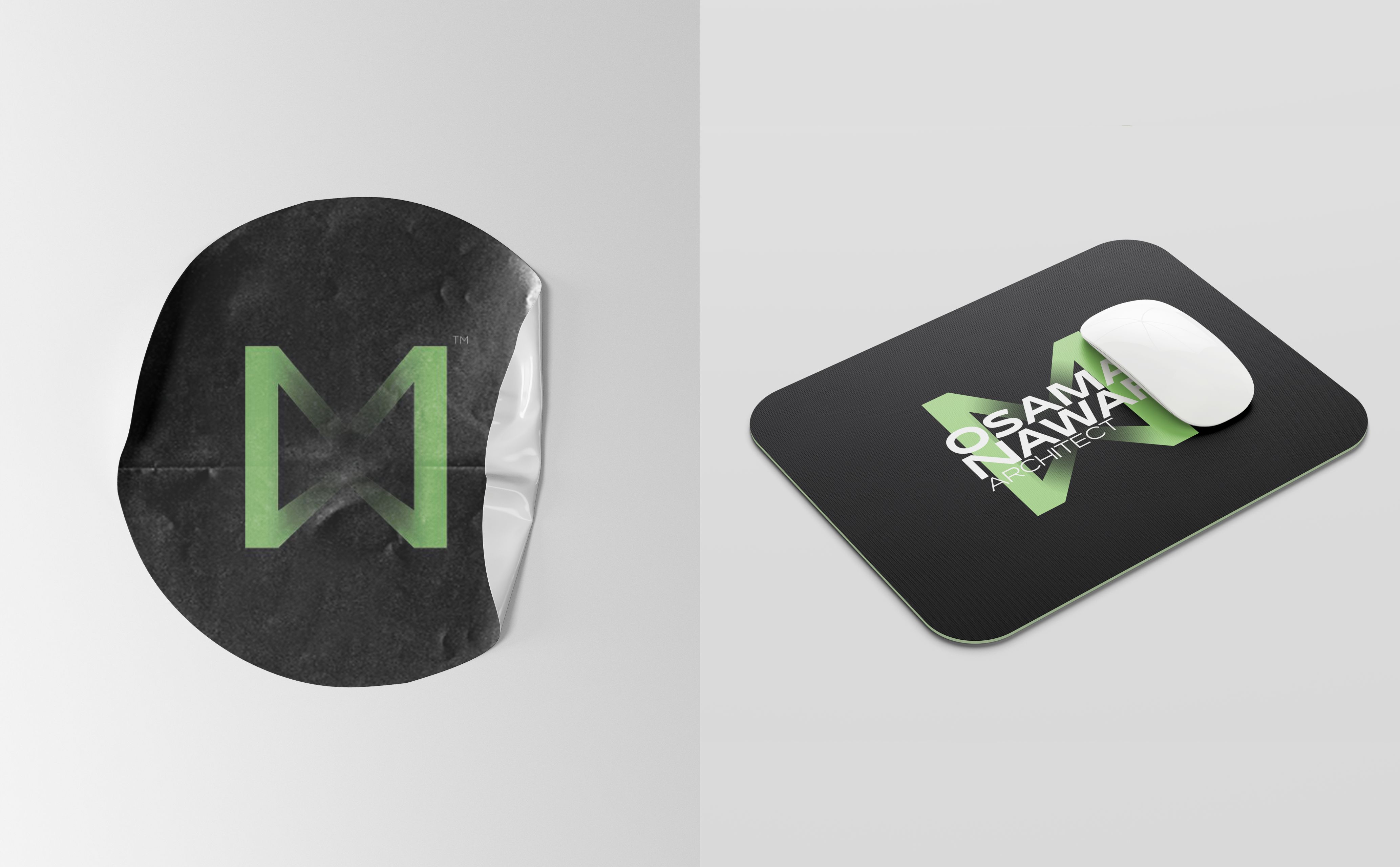 OSAMA NAWAF 建筑品牌 LOGO 设计与视觉识别-21