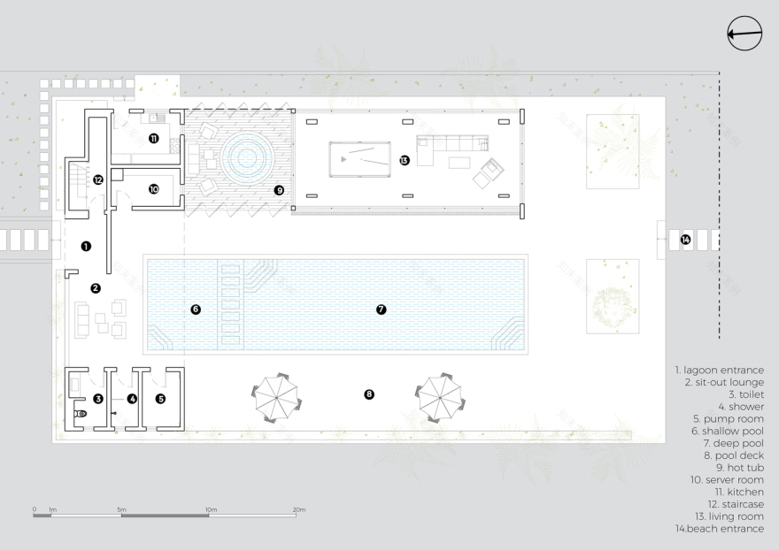尼日利亚简约海滩别墅-13