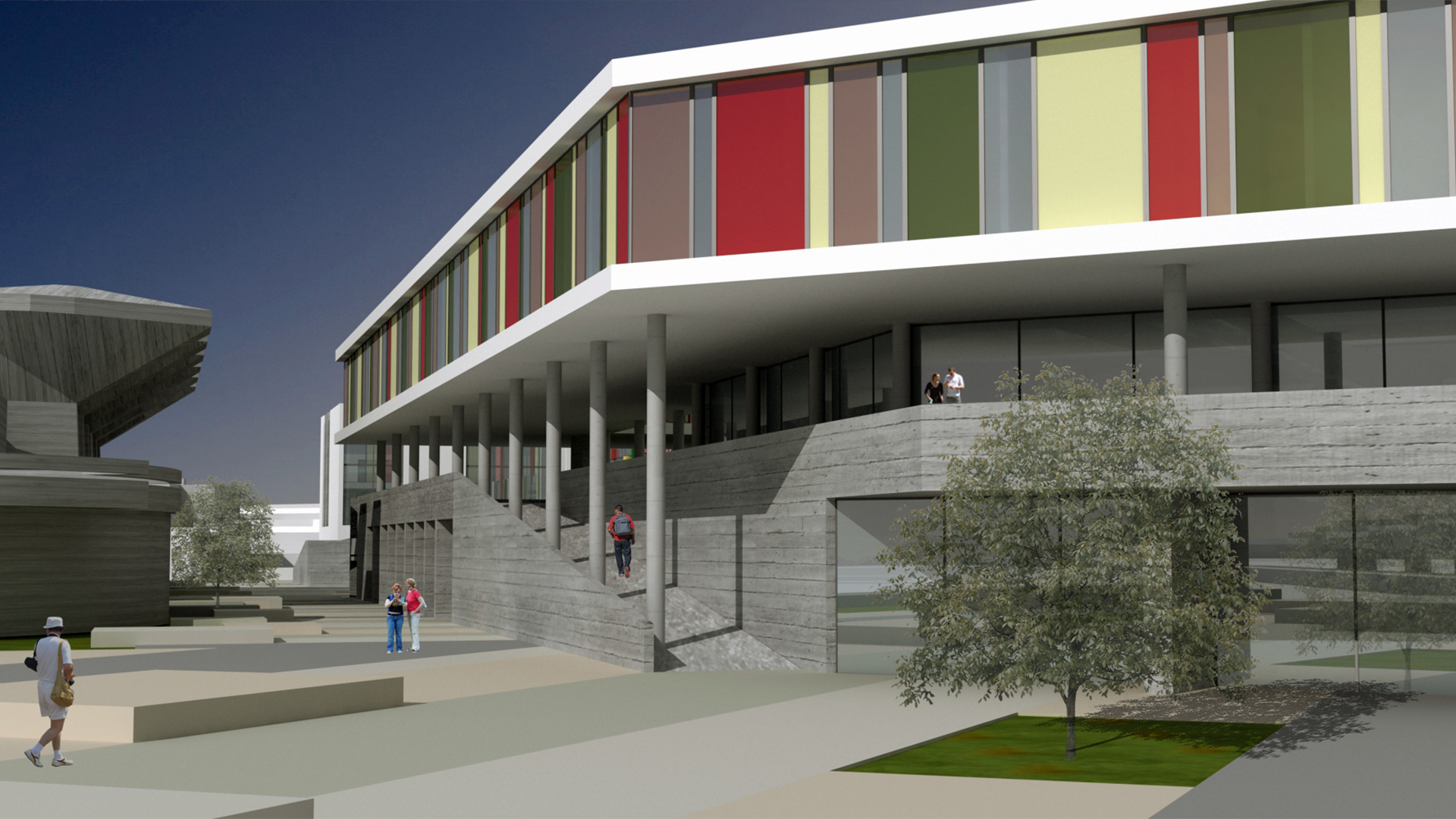 ODTÜ Öğrenci Merkezi Binası Yarışması – İkiartıbir Mimarlık-1