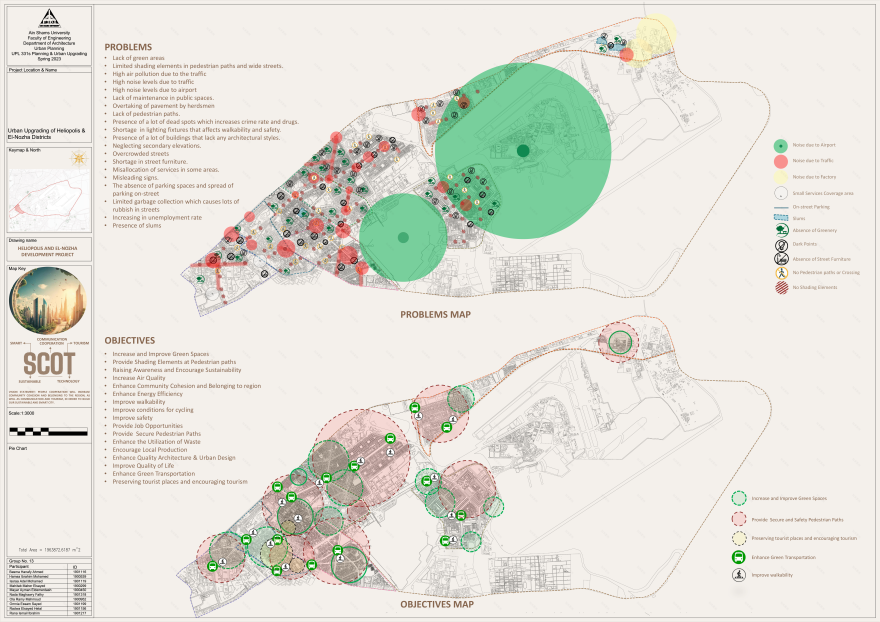 Heliopolis & ElNozha 地区城市升级丨埃及开罗丨艾因夏姆斯大学工程学院建筑系-49