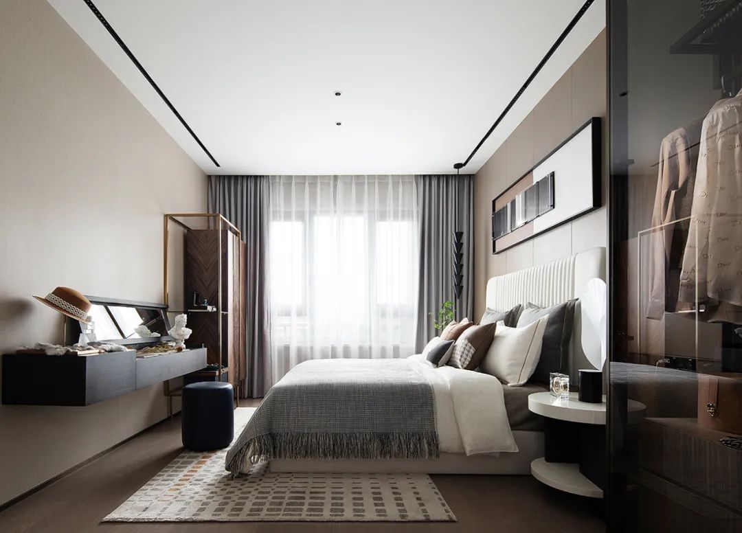 暖色调东方美学打造灵动温馨空间丨其境设计-39