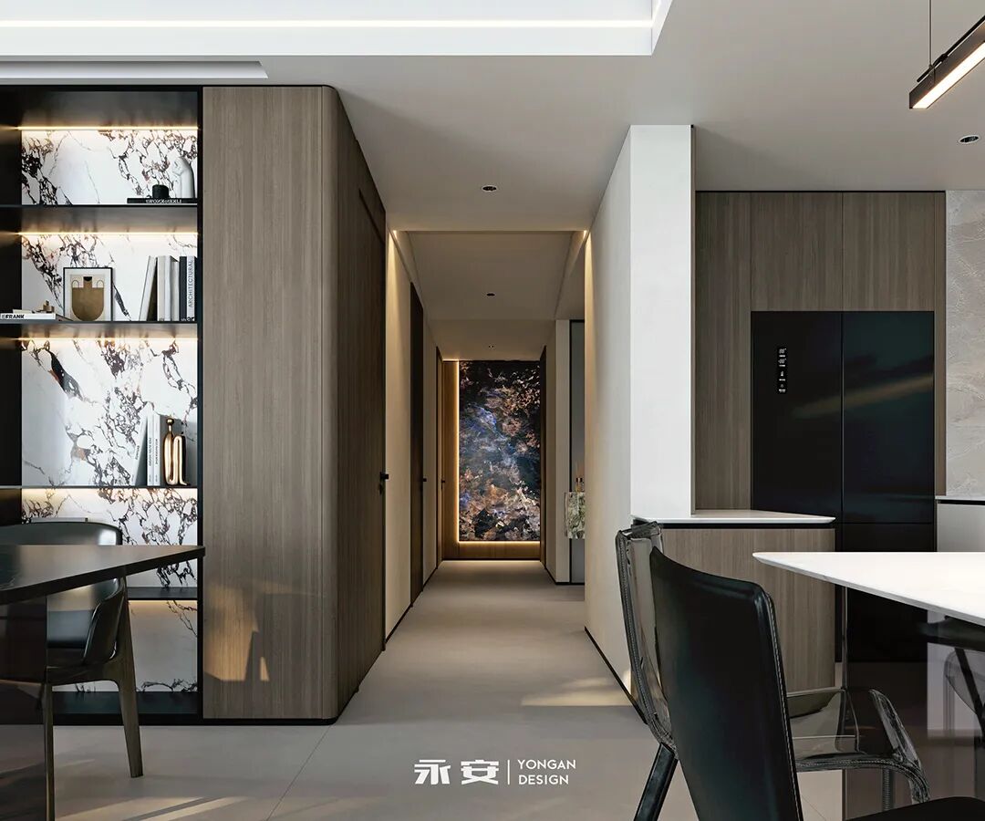永安实景丨东海富汇豪庭107m²【设计让非常规空间重新涅槃】-100