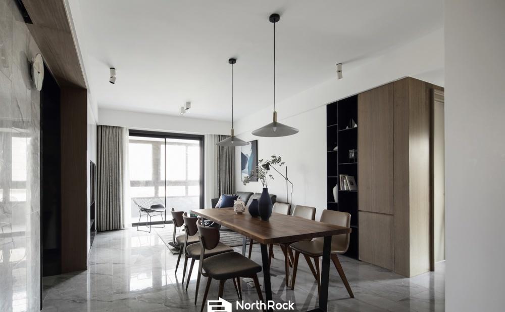 北岩设计丨平层丨可轻,温暖宜居的新家庭空间-8