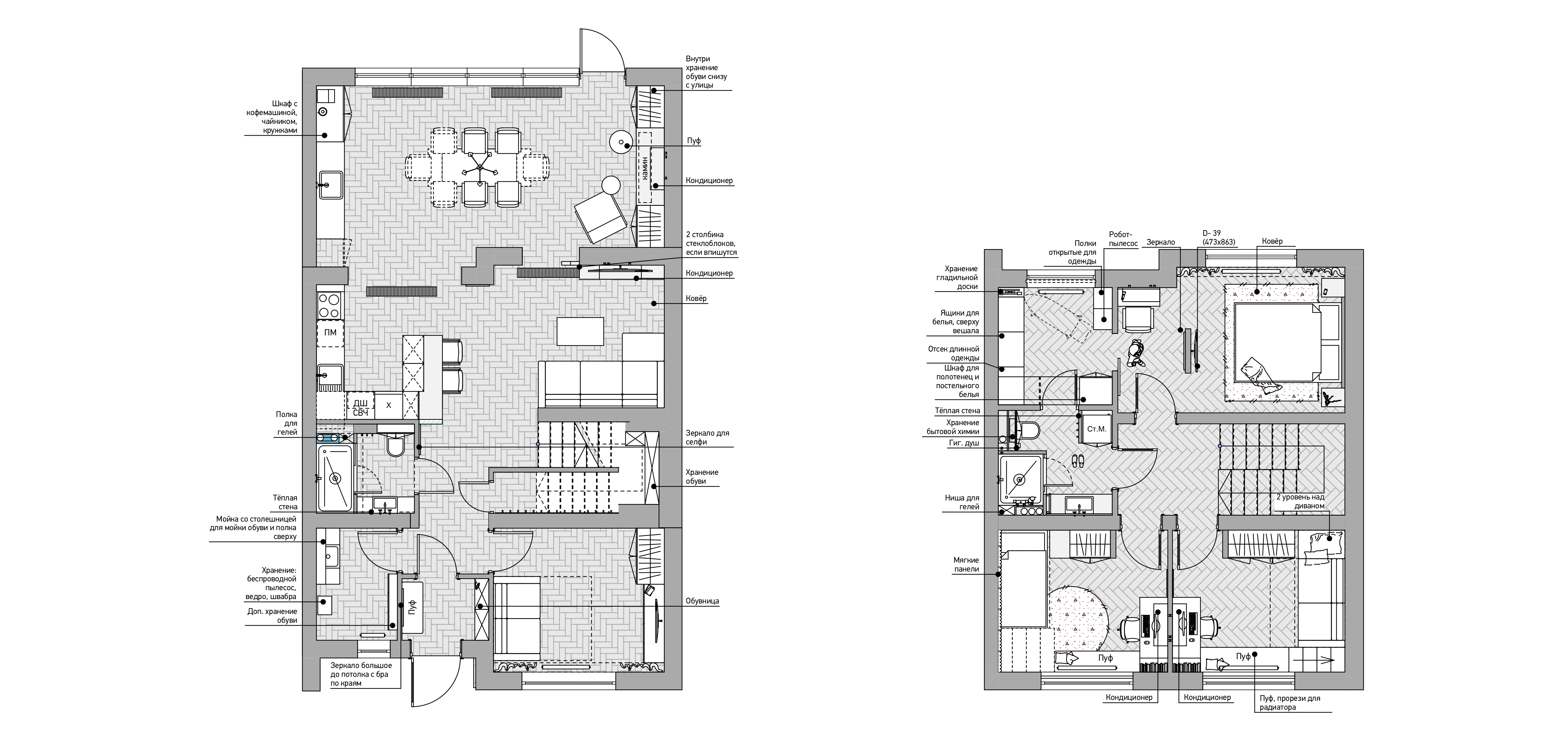 RHYTHMS室内设计丨俄罗斯秋明丨Morion（设计师Valeriia Voronchikhina）-11