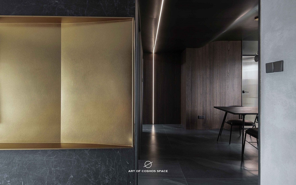 暗黑系住宅-低空飞行 | 宇宙空间设计-16