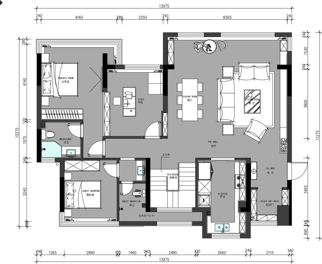 北欧自然风格全案设计 · 鲁能泰山七号 8 街区顶跃欢乐之家丨中国重庆丨欢雀-12